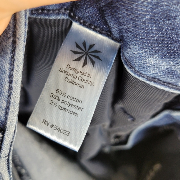 Athleta Sculptek Mid Rise Skinny Jeans - Picture 9 of 10